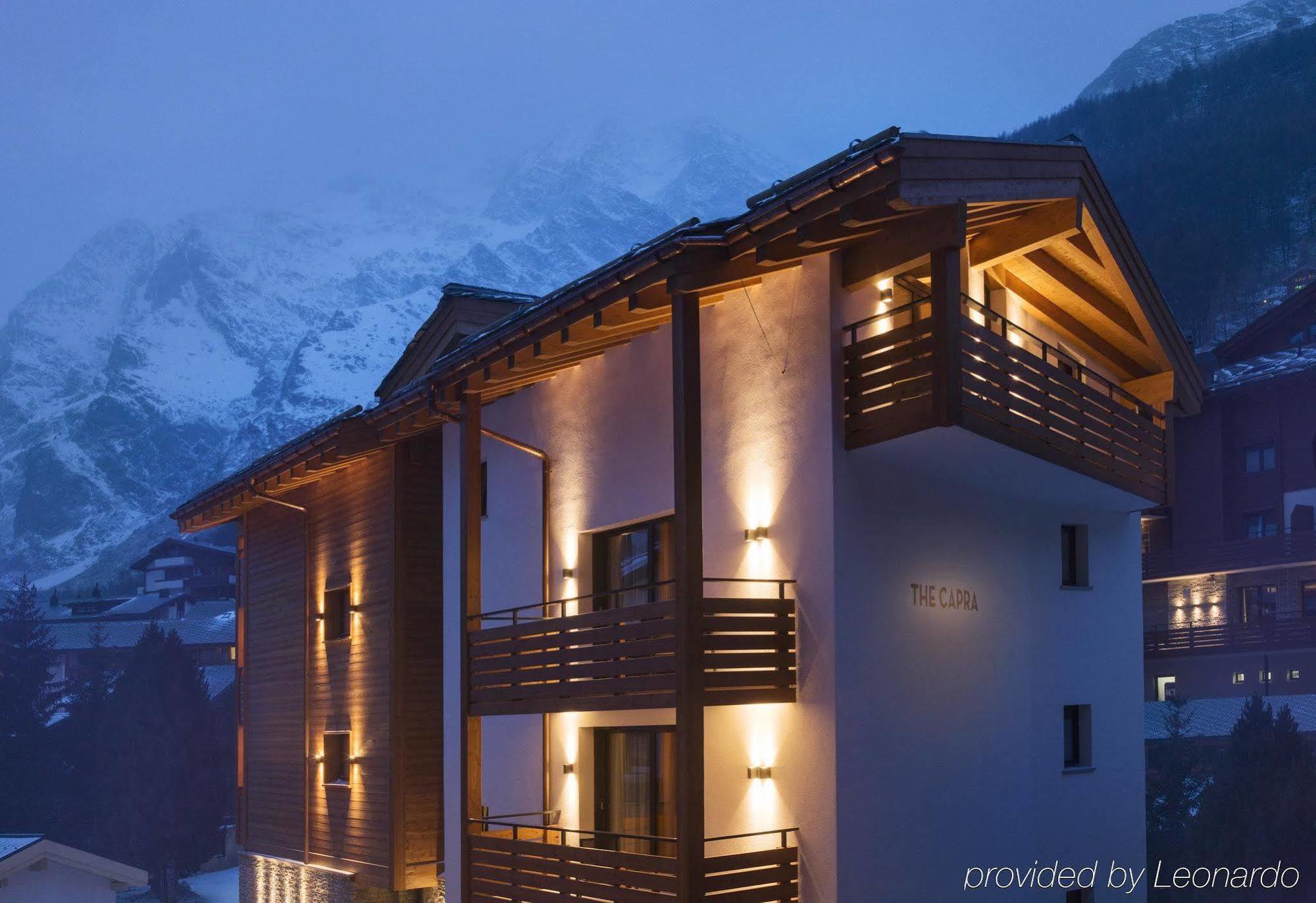 Hotel The Capra Saas-Fee Exterior foto